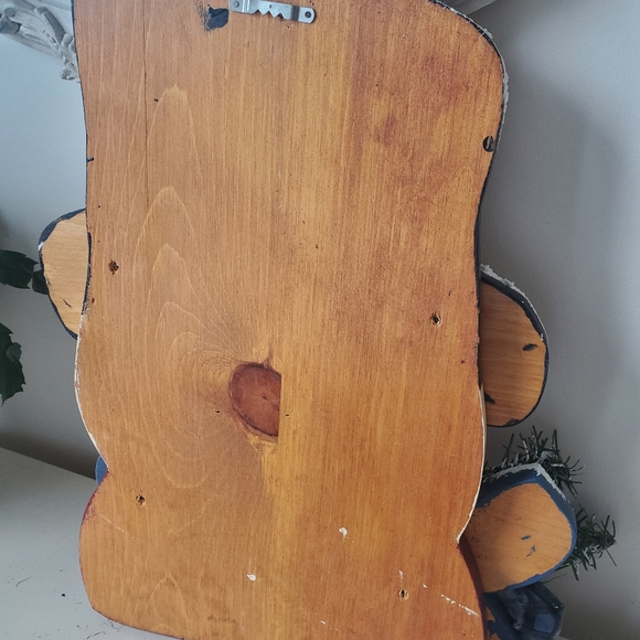 Wooden Snowman Wall Decor - Picture 3 of 3